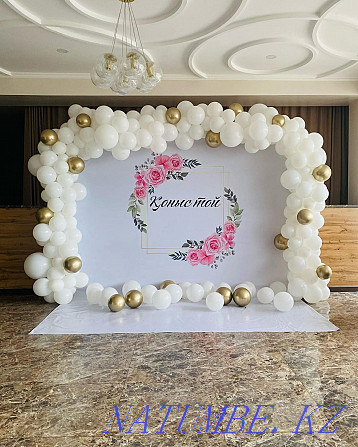 Decoration Photozone banner balloons Astana Nur-Sultan Astana - photo 3