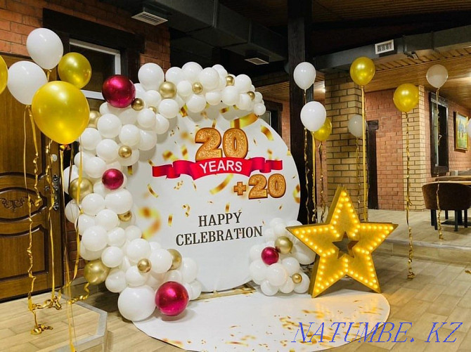 Decoration Photozone banner balloons Astana Nur-Sultan Astana - photo 2