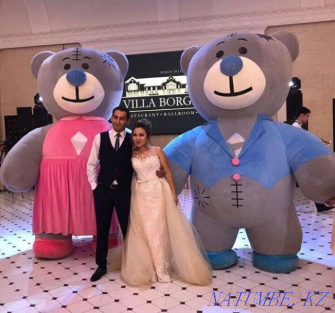 Entertaining show program from a 3-meter Teddy bear.Panda.Ayu Almaty - photo 2