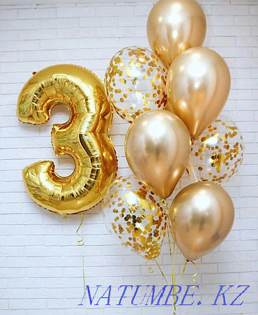 Stock! Discounts! Zhenildicter! Balloons Air, Helium balloons Almaty Almaty - photo 4