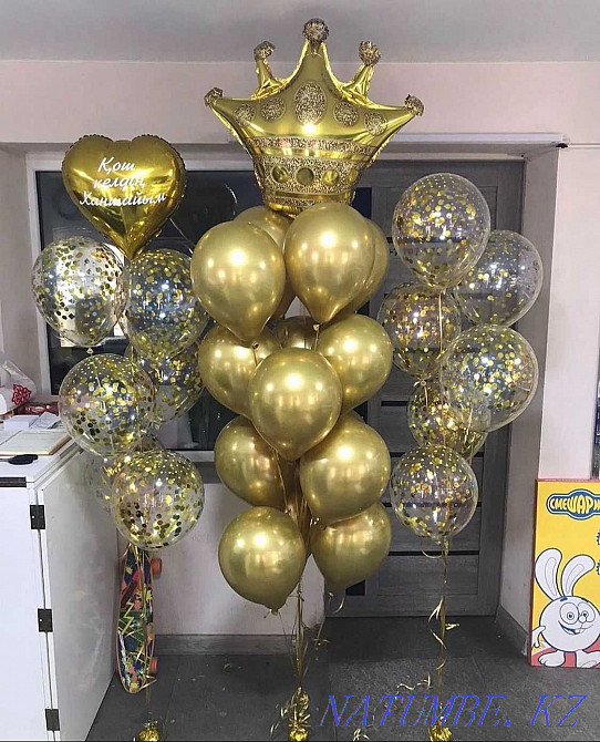 Акция! Скидки! Женілдіктер! Шары Воздушные, Гелиевые шары г. Алматы Алматы - изображение 7