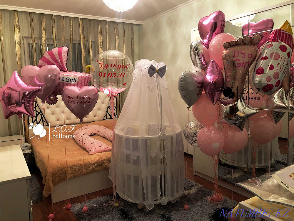 Ауруханадан үзіндідегі шарлар / ҮШІН ҮШІН ТІРКЕЛУ / Автокөліктегі стикерлер  Астана - изображение 5