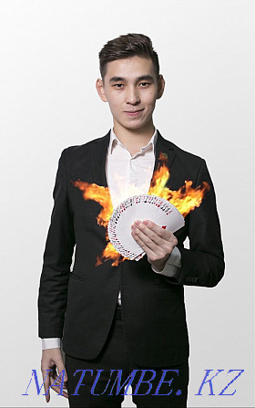 ILLUSIONIST for the event, Chingis Ibrahim Kokshetau magician Kokshetau - photo 2