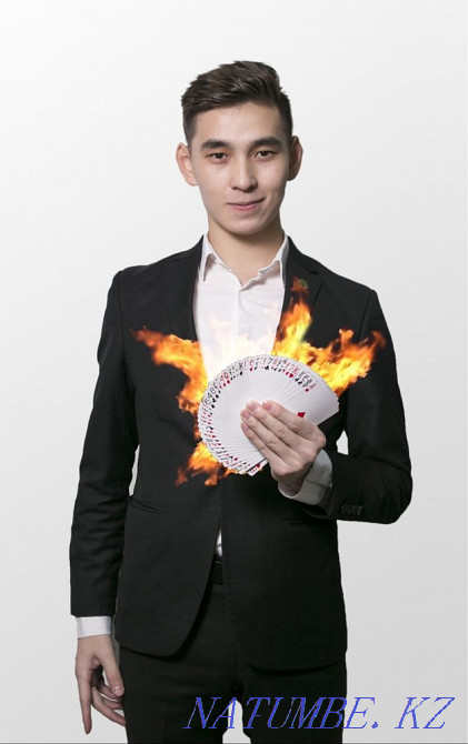ILLUSIONIST for events, Chinggis Ibrahim Almaty magician for a holiday Almaty - photo 1