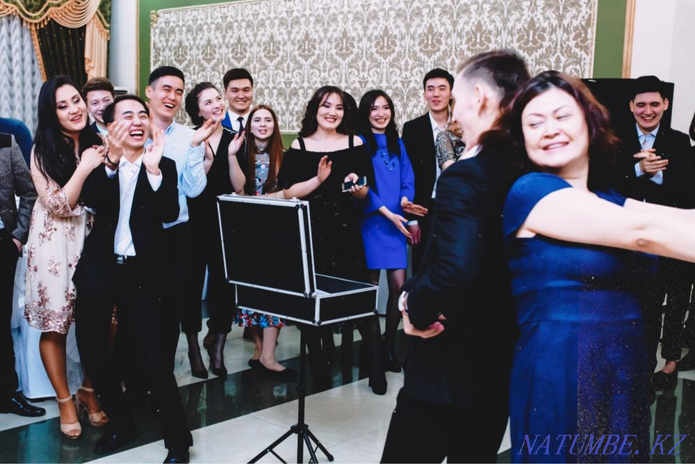 ILLUSIONIST for events, Chinggis Ibrahim Almaty magician for a holiday Almaty - photo 5