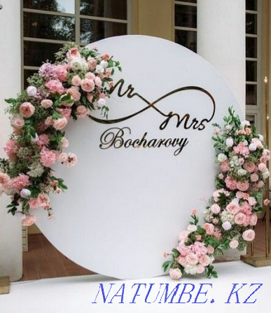 Banner, photo zone, press wall, decoration, stands, frame rental Almaty - photo 5