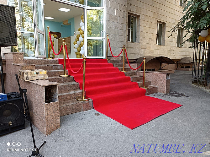 Banner, photo zone, press wall, decoration, stands, frame rental Almaty - photo 4