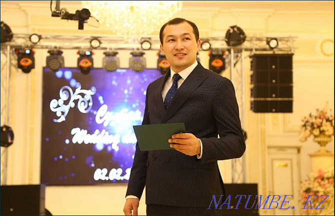 Toastmaster of Almaty Asaba Showman Presenter Guarantee100% Instagram:nursultan.co Almaty - photo 2