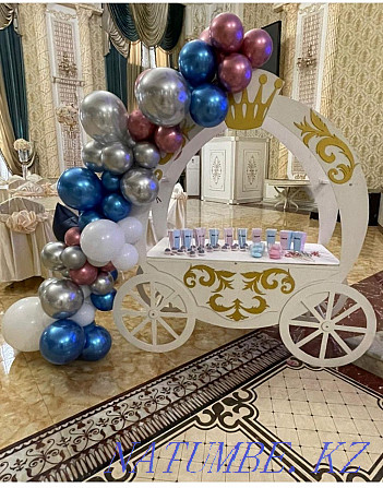 Rent Carriage and tables for candy bar Almaty - photo 3