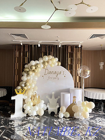 Photozone Banner Arch Decoration Balloons Almaty - photo 3