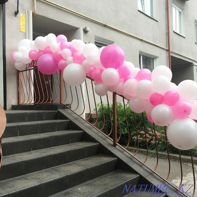 Arch at the entrance to March 8 balls Almaty - photo 6