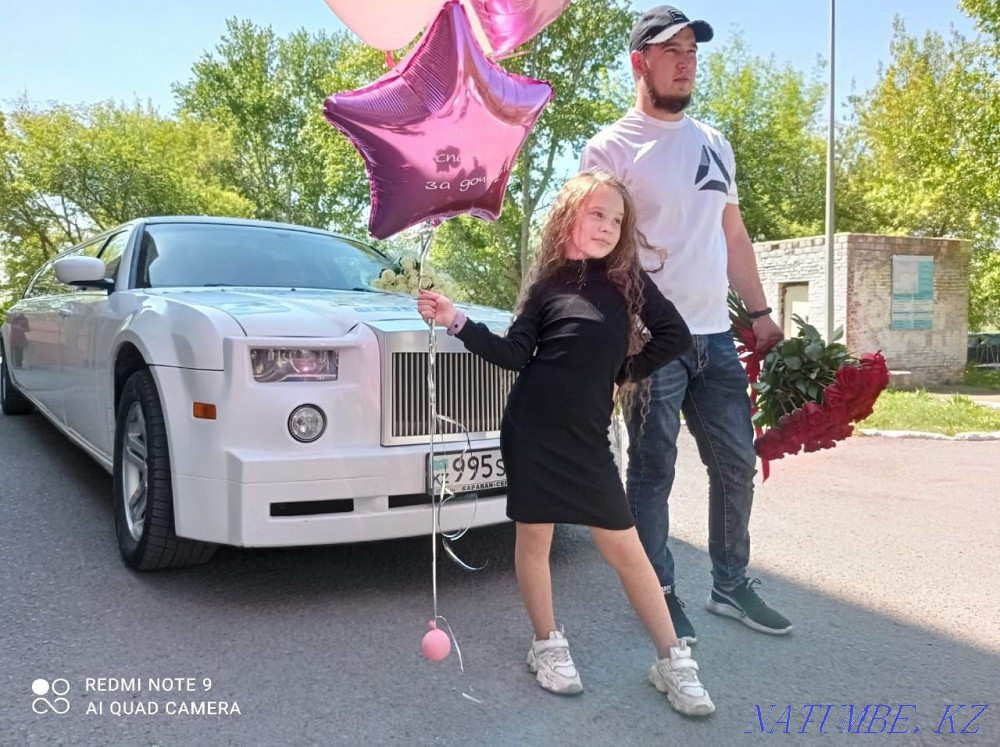 Limousine rental, maternity hospital, Mercedes Gelendvagen Karagandy - photo 4