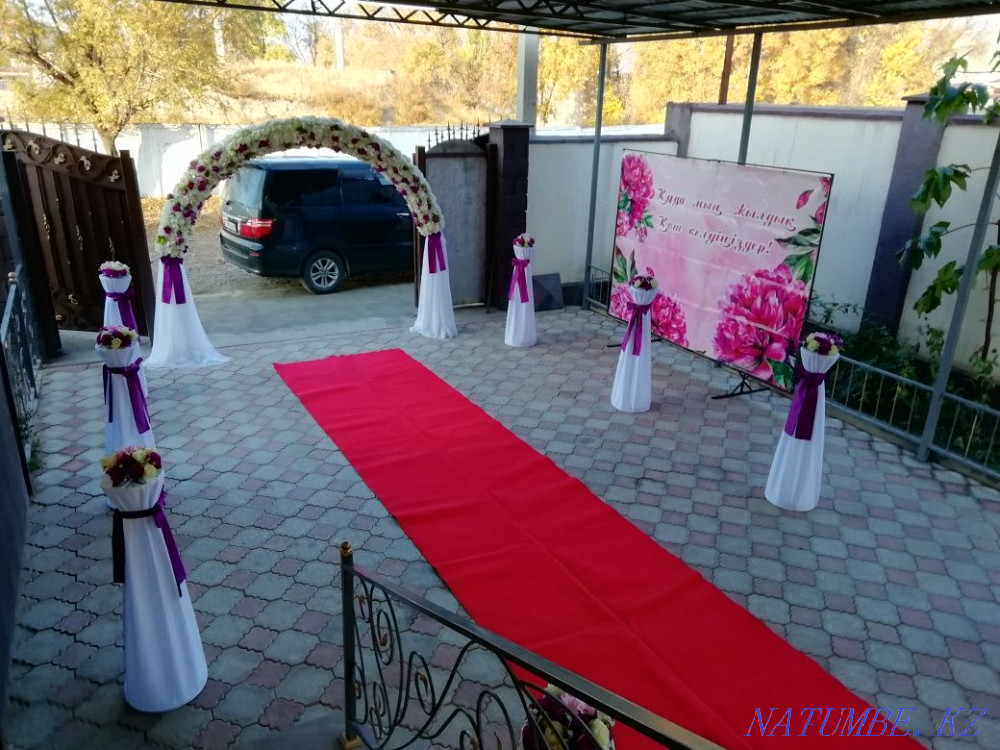 ACTION 20.000 Arch, racks and walkway + banner kudalyk or uzatu as a gift Taraz - photo 8