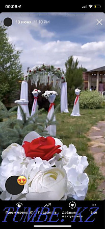 wedding recorder! Arch, outdoor marriage ceremony! registration. Almaty - photo 7