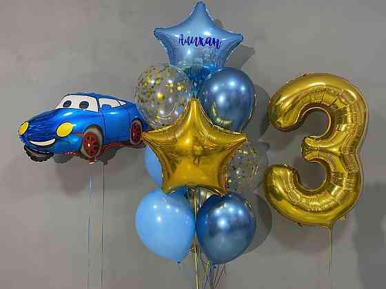 Гелиевые шары Астана, Воздушные шарики для День рождения, Выписка Astana