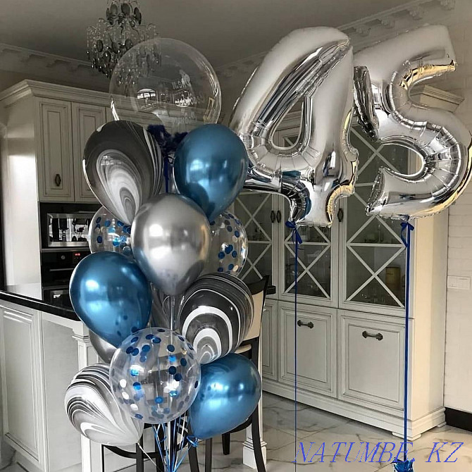 Гелиевые шары Астана, Воздушные шарики для День рождения, Выписка Астана - изображение 5