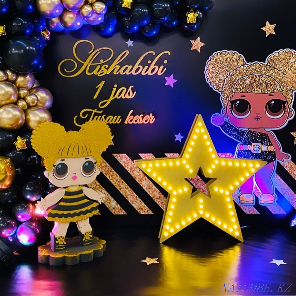 Photo zone banner arch balloons Astana - photo 7