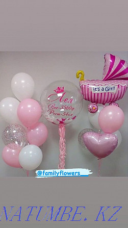 Helium balloons for all holidays free delivery Astana - photo 7