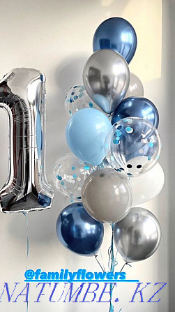 Helium balloons for all holidays free delivery Astana - photo 4