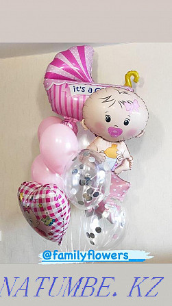 Helium balloons for all holidays free delivery Astana - photo 6