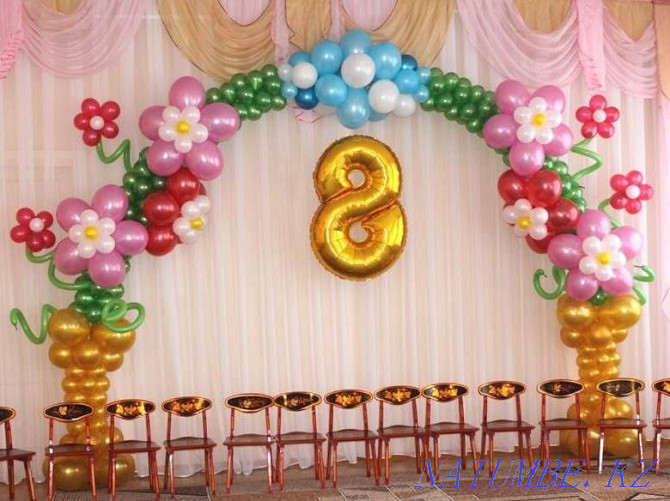 Professional decoration with balloons Atyrau - photo 7