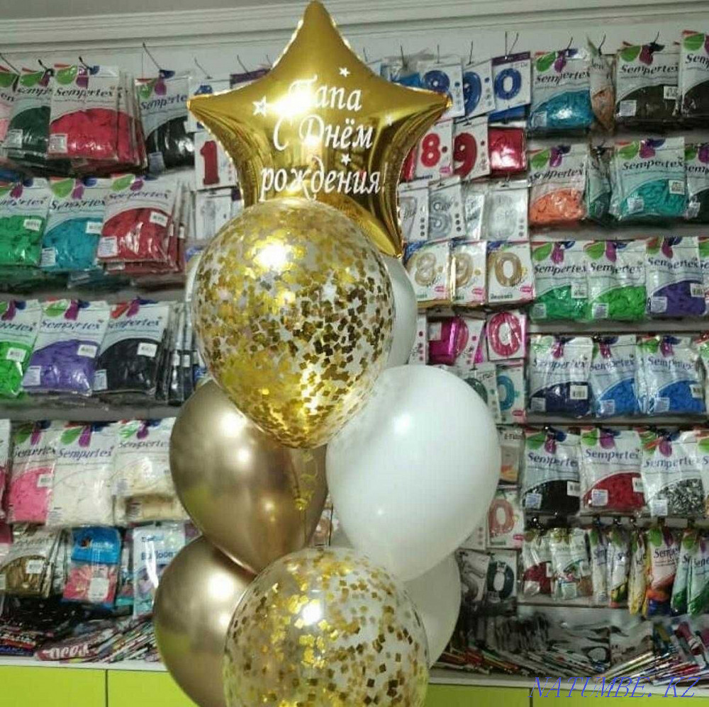 Атырауда 350тг гелий шарлары  Атырау - изображение 7