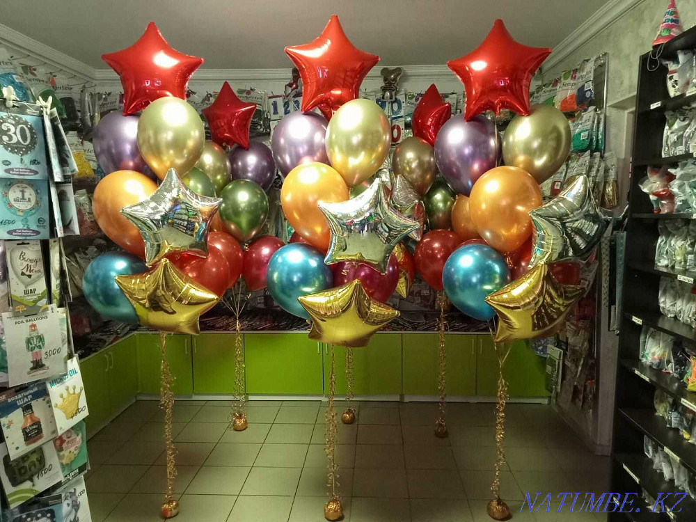 Атырауда 350тг гелий шарлары  Атырау - изображение 1