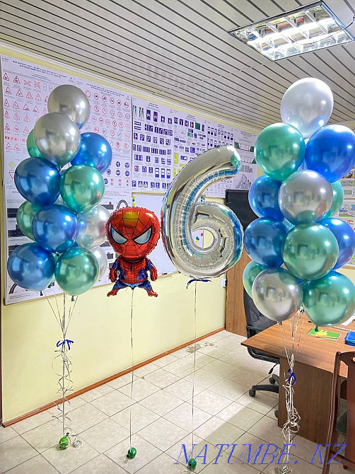 Воздушные и гелиевые шары!!! Самые НИЗКИЕ цены и самые КРУТЫЕ шары!!! Шымкент - изображение 8