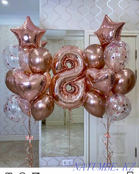 Воздушные и гелиевые шары!!! Самые НИЗКИЕ цены и самые КРУТЫЕ шары!!! Шымкент - изображение 2