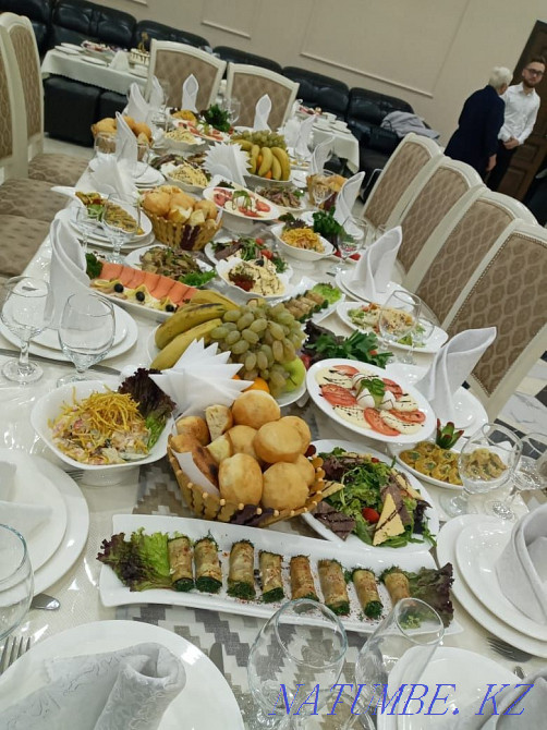 ОБСЛУЖИВАНИЕ МЕРОПРИЯТИЙ,банкетов полный состав Шымкент - изображение 2