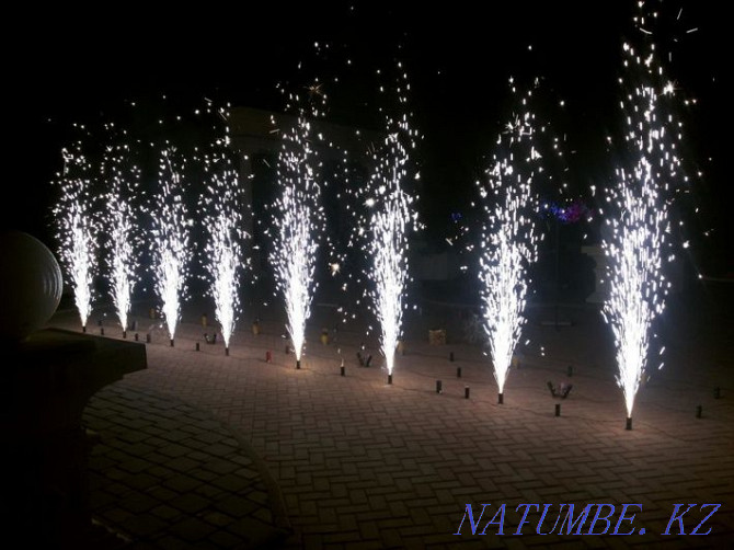 Cold fountain in Almaty, Special effects, candles for marriage proposal Almaty - photo 3