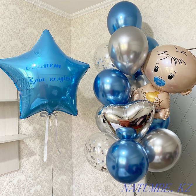 Гелиевые воздушные шары Алматы - изображение 6