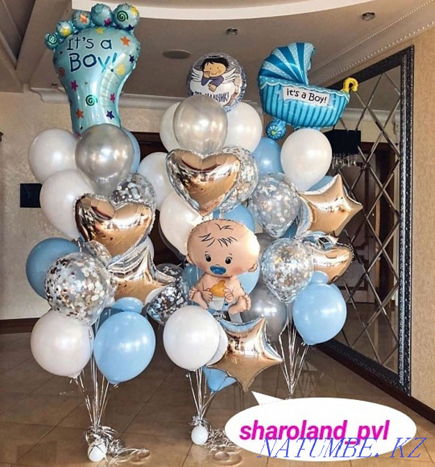 ГЕЛИЙ ШАРЛАРЫ 300 теңгеден. ЖЕТКІЗУ 24/7. Тексеру жинақтары. Сандар.  Павлодар  - изображение 7