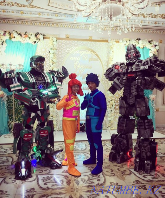 Аниматорлар, Трансформерлер, Панда, Тедди, балалар кештерін ұйымдастыру Шымкент - изображение 1