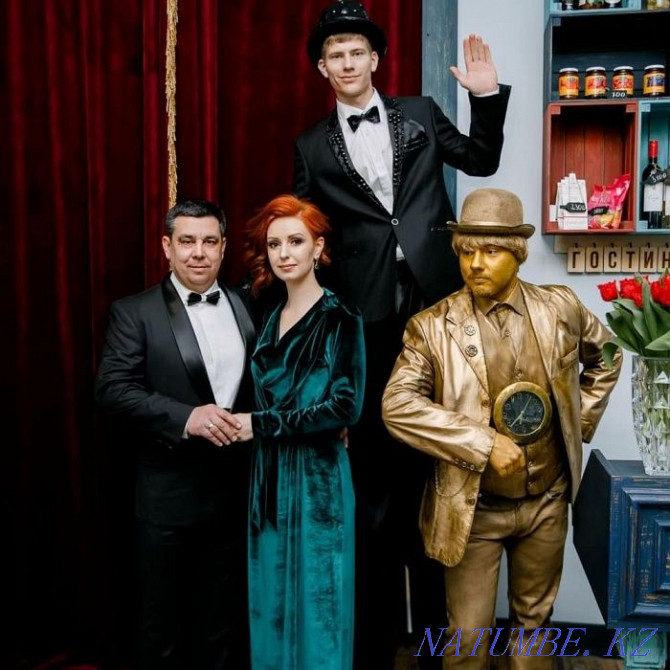 Stilt walkers! Artists to meet guests! To check out! To the wedding! Kyz uzatu Karagandy - photo 7