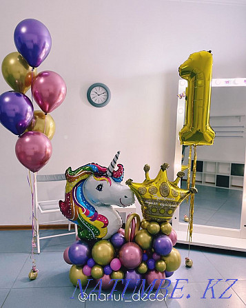 Helium balloons Photozones Aerodesign training Aqtobe - photo 3