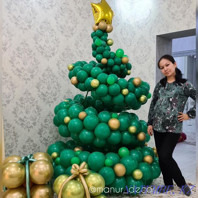 Helium balloons Photozones Aerodesign training Aqtobe - photo 8