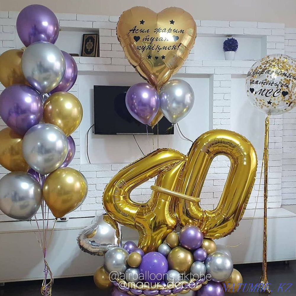 Гелий шарлары Photozone Aerodesign тренингі  Ақтөбе  - изображение 6