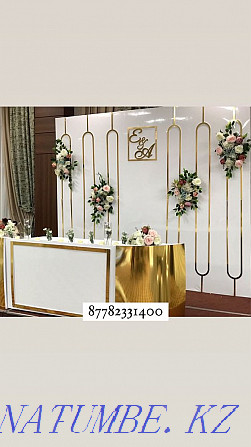 Decoration of weddings, halls, celebrations, indoors Astana - photo 2