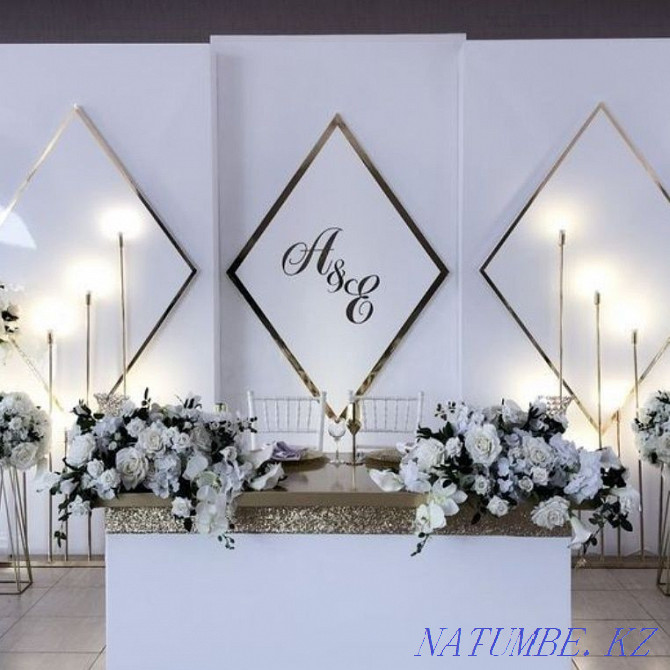 Decoration of weddings, halls, celebrations, indoors Astana - photo 3