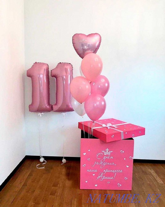 Birthday boxes and balloons at a low price Atyrau - photo 2