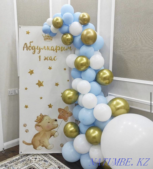 Баннер, фотозона, оформление шарами, бонбоньерки Атырау - изображение 6