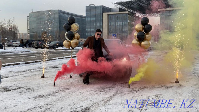 Colored smoke of Almaty! Almaty - photo 1