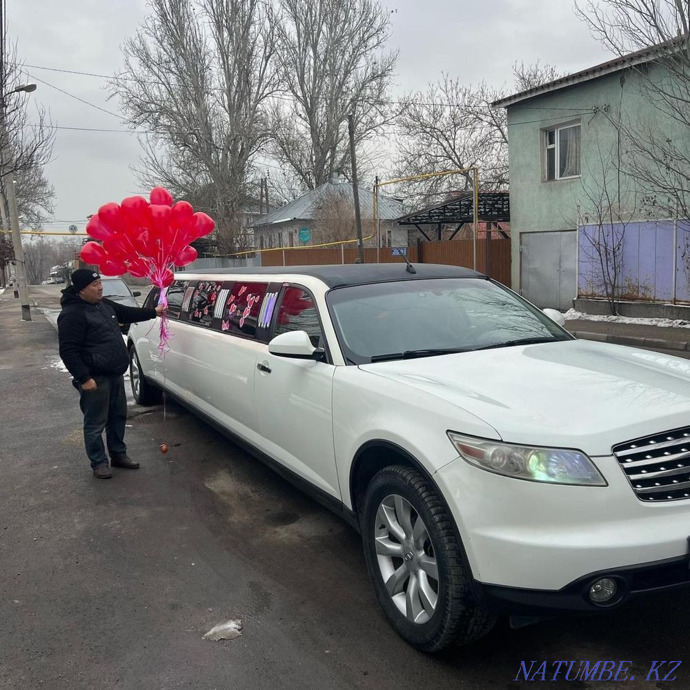 Лимузин на свадьбу выписка из роддома Боралдай - изображение 5