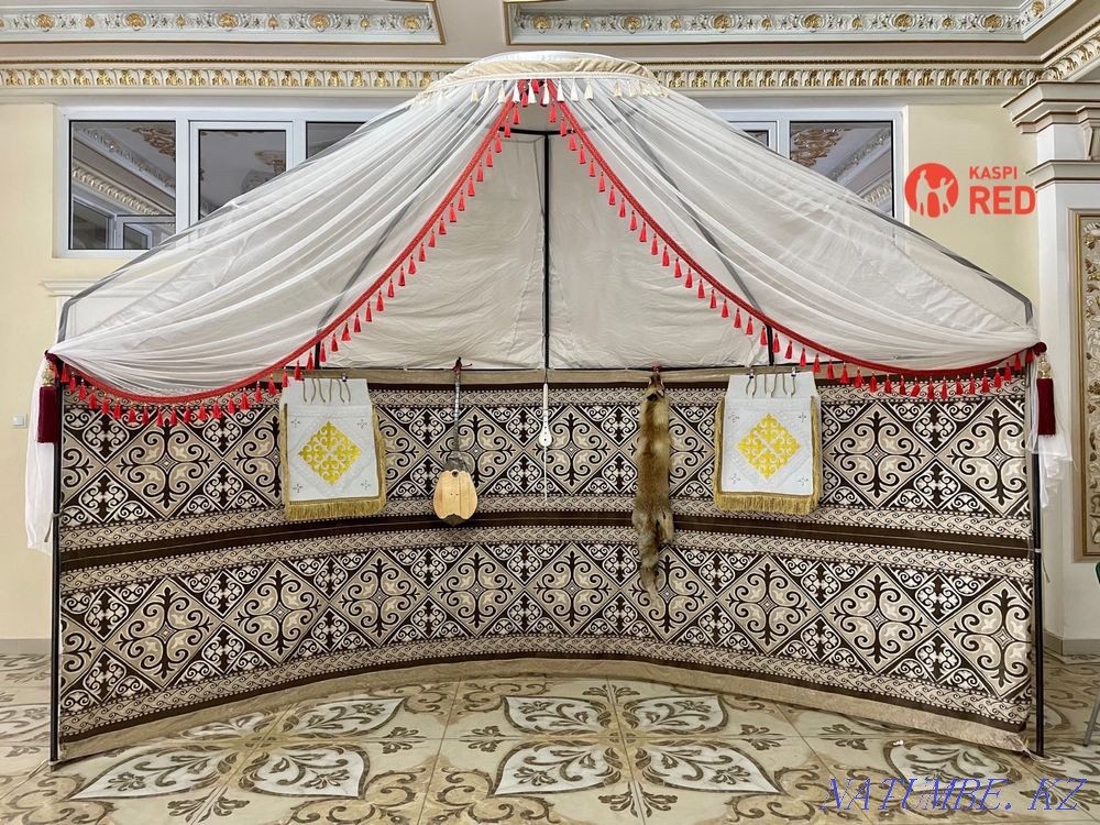 Шаңырақ Беташарға Ша?ыра?. Жарты киіз ?й. Киіз үй. Наурыз?а Беташар?а Шымкент - изображение 2