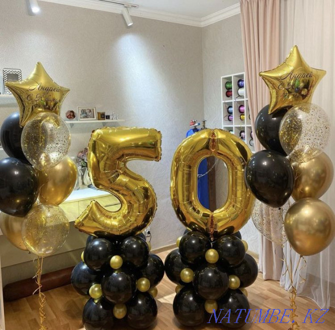 Helium balloons / Balloons with delivery / Helium balloons gel balloons decoration Kostanay - photo 5