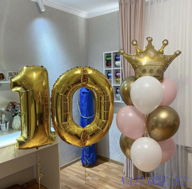 Helium balloons / Balloons with delivery / Helium balloons gel balloons decoration Kostanay - photo 6