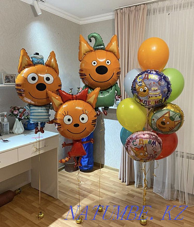 Helium balloons / Balloons with delivery / Helium balloons gel balloons decoration Kostanay - photo 1