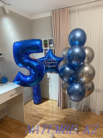 Helium balloons / Balloons with delivery / Helium balloons gel balloons decoration Kostanay - photo 4