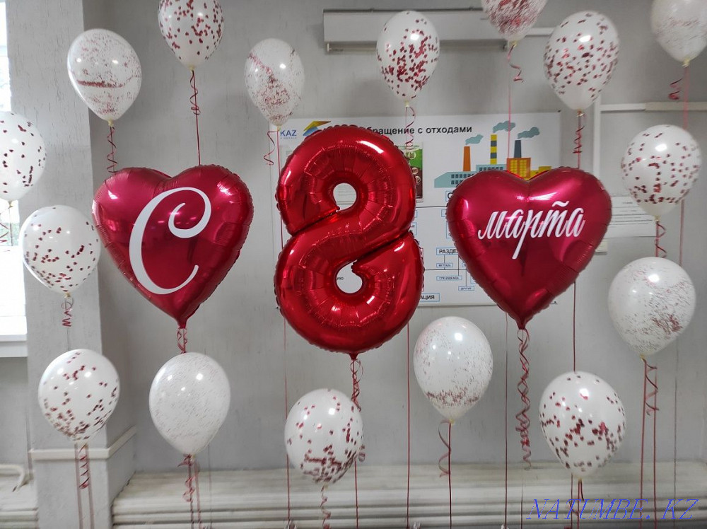 Кез келген жағдайға арналған Усть-Таловкадағы гелий шарлары! Бір доп 300 теңгеден.  - изображение 3